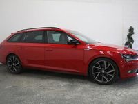 Used Skoda Superb SportLine 190 HP (139 kW) 2016 Red Estate