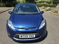 Used Ford Fiesta Zetec 96 HP (70 kW) 2009 Blue Hatchback