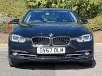 Used BMW 330e Sport Line 2017 Black Sedan