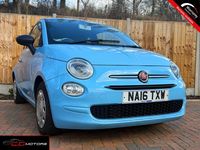 Used Fiat 500 Pop 69 HP (50 kW) 2016 Blue Hatchback