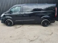 Used Ford Transit Custom Limited 130 HP (95 kW) 2021 Black Van