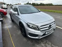 Used Mercedes GLA220 AMG line 170 HP (125 kW) 2014 Silver SUV