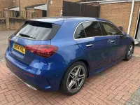 Begagnad Mercedes A200 Executive 163 HK (119 kW) 2024 Blå Halvkombi