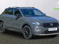 Usado VW T-Roc Black Edition 150 HP (110 kW) 2021 Cinzento SUV