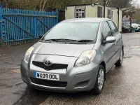 Used Toyota Yaris 101 HP (74 kW) 2009 Silver Hatchback
