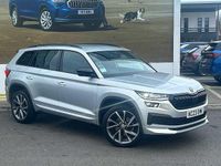 Used Skoda Kodiaq SportLine 147 HP (108 kW) 2023 Brilliant silver metallic SUV