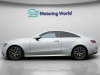 Used Mercedes E220 AMG line 194 HP (142 kW) 2021 Silver Coupe
