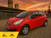 Used Kia Venga 2010 Red Hatchback