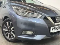 Used Nissan Micra Acenta Limited Edition 90 HP (66 kW) 2019 Grey Hatchback