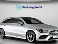 Used Mercedes CLA180 AMG line 136 HP (100 kW) 2022 Silver Coupe