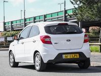 Used Ford Ka Zetec 69 HP (50 kW) 2017 White Sedan