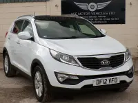 Used Kia Sportage 115 HP (84 kW) 2012 White SUV