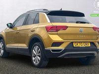 Begagnad VW T-Roc Design 150 HK (110 kW) 2020 Gul SUV