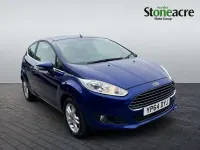 Used Ford Fiesta Zetec 80 HP (58 kW) 2014 Blue Hatchback