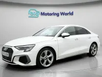 Used Audi A3 S-Line 110 HP (80 kW) 2021 White Sedan