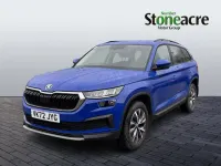 Used Skoda Kodiaq SE Drive 150 HP (110 kW) 2021 Blue SUV