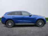 Used Mercedes EQC400 AMG line 300 kW (408 HP) 2023 Blue SUV