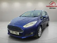 Used Ford Fiesta Titanium 2017 Blue Hatchback