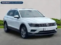 Used VW Tiguan SEL 150 HP (110 kW) 2019 White SUV