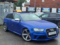 Used Audi RS4 S-Line 450 HP (330 kW) 2013 Blue Estate
