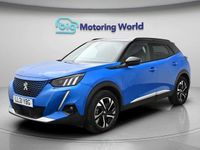 Used Peugeot e-2008 GT 98 kW (134 HP) 2021 Blue SUV