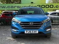 Used Hyundai Tucson 116 HP (85 kW) 2016 Blue SUV