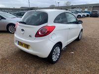 Used Ford Ka Zetec 69 HP (50 kW) 2014 White Hatchback