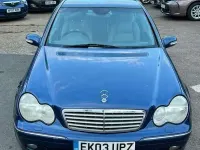 Used Mercedes C180 Elegance 2003 Blue Sedan