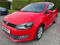 Używany VW Polo Match 60 KM (44 kW) 2011 Czerwony Hatchback