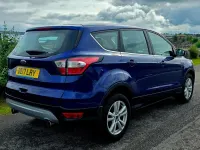 Used Ford Kuga Zetec 120 HP (88 kW) 2017 Blue SUV