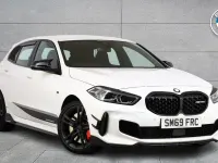Used BMW M135 Comfort Edition 306 HP (225 kW) 2019 White Hatchback