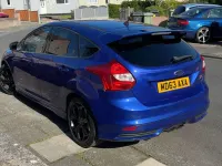 Begagnad Ford Focus ST 2014 Blå Halvkombi