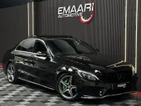 Used Mercedes C300 AMG line 2015 Black Sedan