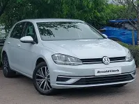 Used VW Golf VII SE 110 HP (80 kW) 2018 Silver Hatchback