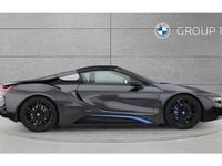 Used BMW i8 Comfort Edition 374 HP (275 kW) 2019 Sophisto grey / bmwi blue accent Cabriolet