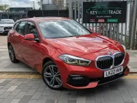 Used BMW 118 Sport Line 2022 Orange Hatchback