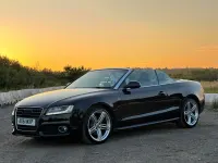 Used Audi A5 Cabriolet S-Line 170 HP (125 kW) 2012 Black Cabriolet