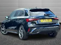 New Audi A3 Sportback S-Line 201 HP (147 kW) 2026 Mythos black Hatchback