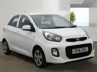 Used Kia Picanto Air 66 HP (48 kW) 2016 White Hatchback