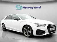 Used Audi A4 Black Edition 163 HP (119 kW) 2020 White Sedan