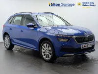 Usado Skoda Kamiq SE 110 HP (80 kW) 2022 Azul SUV