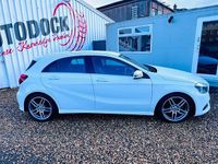Used Mercedes A220 AMG line 2018 White Hatchback