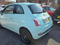 Used Fiat 500 Lounge 69 HP (50 kW) 2015 Green Hatchback