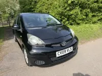 Begagnad Toyota Aygo 2009 Svart Halvkombi