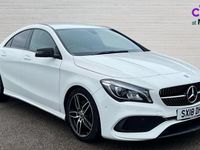 Used Mercedes CLA220 AMG line 177 HP (130 kW) 2018 White Sedan