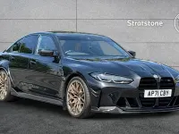 Used BMW M3 Competition Edition 503 HP (369 kW) 2021 Black sapphire metallic paint Sedan