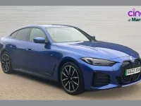 Used BMW i4 M Sport 250 kW (340 HP) 2022 Blue Sedan