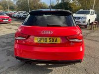 Used Audi A1 Sportback Black Edition 125 HP (91 kW) 2018 Red Hatchback