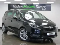 Used Vauxhall Zafira SRi 140 HP (102 kW) 2017 Black MPV