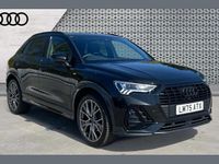 Used Audi Q3 Black Edition 150 HP (110 kW) 2025 Black SUV